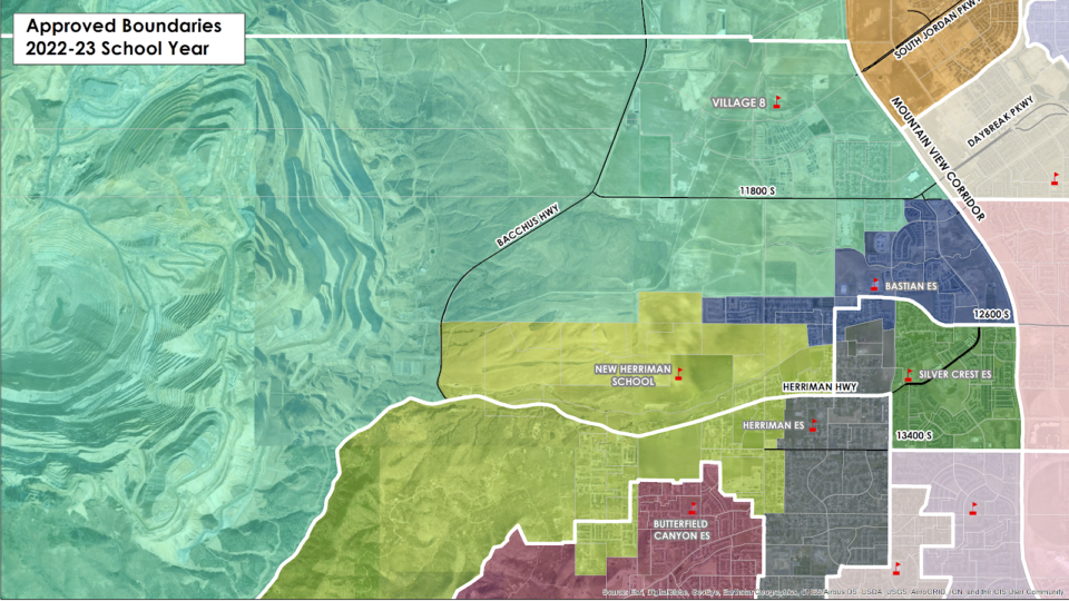 Boundary Changes Jordan School District